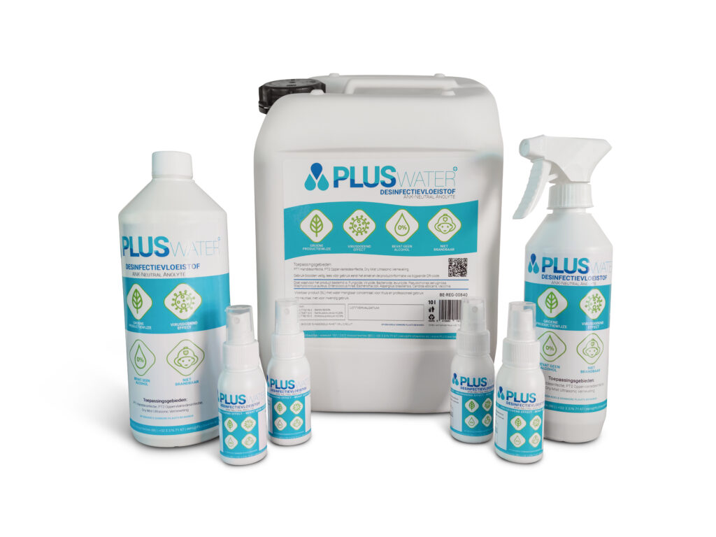 PLUSwater ANK-Neutral Anolyte desinfectiemiddelen