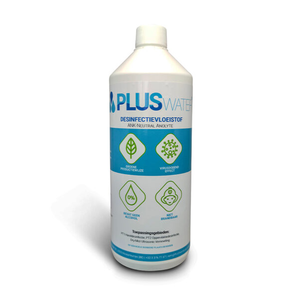PLUSwater desinfectiemiddel Anolyte 1liter